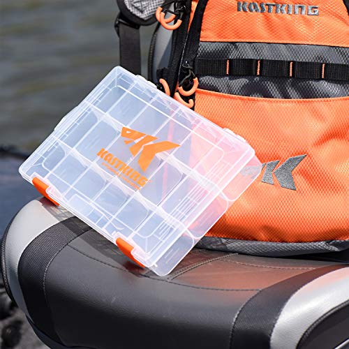 KastKing Utility Tackle Boxes, 3600 and 3700 Fishing Tackle Trays - color: Standard, size: 3600(2Pack)