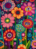 Dugsmgd Flowers Diamond Art Kits for Adults, Diamond Painting 12x16 Inch - color: Flowers-B