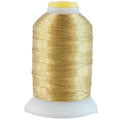 ThreadArt Metallic Embroidery Thread, 1000M, No. L8 - Gold - color: GOLD