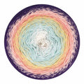 Scheepjes Cotton Whirl Gradient Yarn, 1000m - 707 Peach Breeze, 100% Cotton - color: 707 Peach Breeze