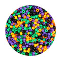 1100 Pcs Halloween Pony Beads for Bracelets Jewelry Making,Plastic Hair Beads for Crafts,Friendship Bracelets Crafts(Black,Purple,Orange,Green) - color: 1100 PCS Halloween
