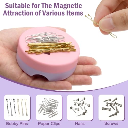 Sizobi Purple Magnetic Pin Holder with Thread Cutter, Blade Saver - color: Purple Cutter
