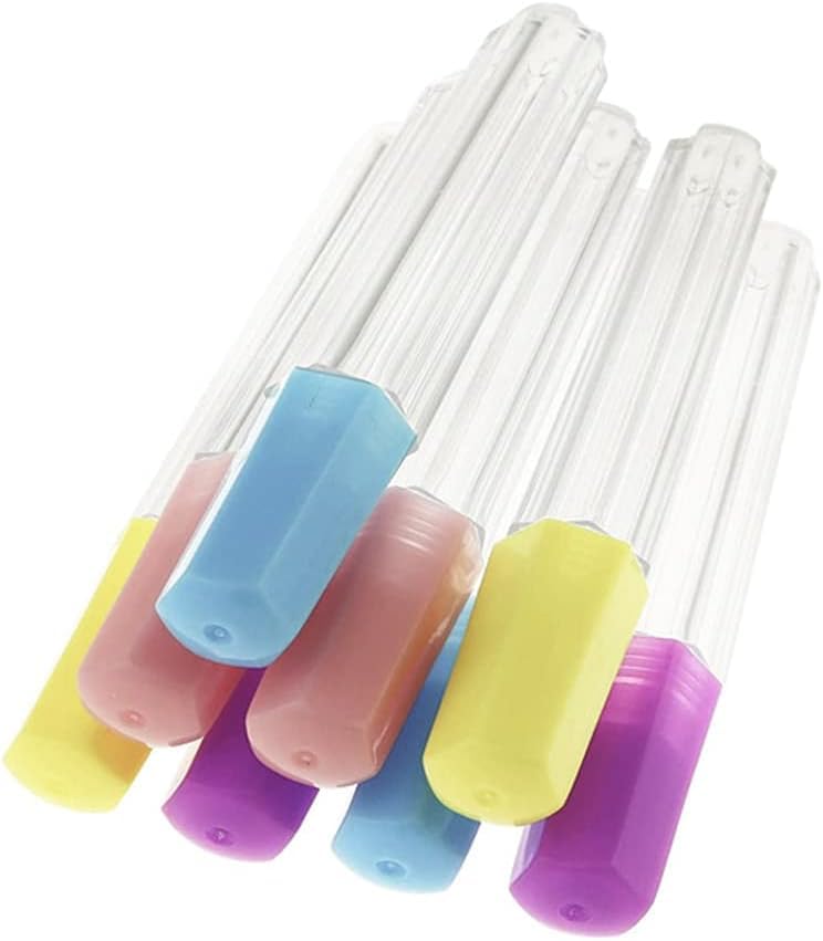 4 Pcs Clear Plastic Embroidery Felting Sewing Container Pin Needle Storage Tubes Bottle Holder Knitting Needle For Case Box Needle Storage Tubes Sewing Storage