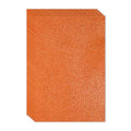 PATIKIL Orange Shiny EVA Glitter Foam Sheet 11.8 x 7.9 Inch 2mm Thick Sparkle EVA Glitter Felt for Crafts DIY Project, 5 Pcs - color: Orange