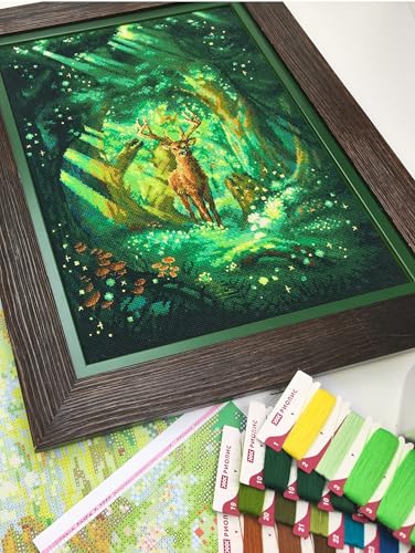 RIOLIS 2116 Forest Spirit Counted Cross Stitch Kit 11.75 x 15.75 in - style: Forest Spirit 2116