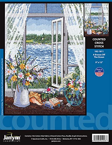 A Breeze Off The Ocean Counted Cross Stitch Kit