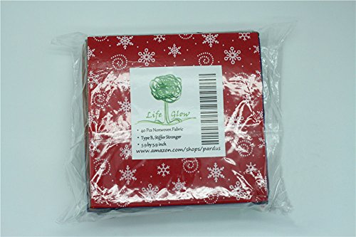DIY Polyester Patterned Felt Fabric Squares Sheets Assorted Colors 6x6 inch for Crafts, 1mm Thick 40Pcs