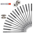 Sewing Machine Needles 10 PCS HAX1 100/16 Compatible with Singer & Brother - style: 10 PCS