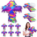 Weysat 6 Sets Religious Cross Tied Pillow Craft Kit 2026 VBS Crafts Christian DIY Pillow Gifts with PP Cotton Sunday School Decor VBS Favors Giveaways - style: Cross
