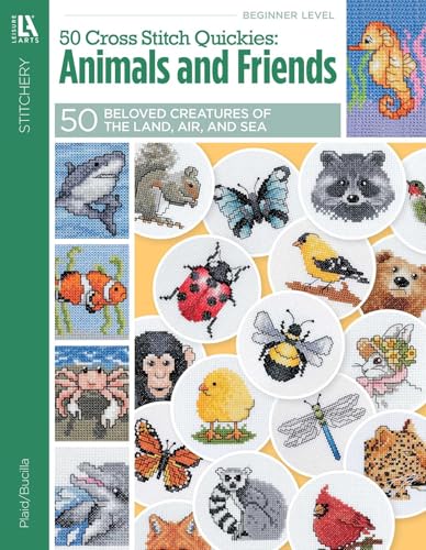 50 Cross Stitch Quickies: Animals & Friends