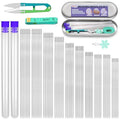 UOOU 105 Pcs Beading Needles, Beading Needles for Seed Beads Needles - style: Upgraded