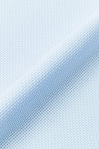 DMC GD1436-4600 Classic Reserve Gold Label Aida Fabric Box, Light Blue, 14 Count