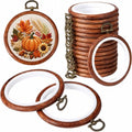 Burbell 15 Pcs 4 Inch Round Embroidery Hoops Frame - size: 4 Inch