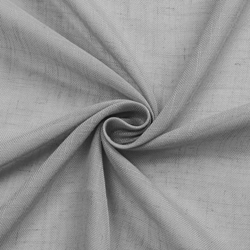 Silver Gray Solid Waterfall Valance with Tassel Accessories, 56"Wx38"Lx1 - color: Silver Gray, size: 56"W x 38"L (Pack of 1)
