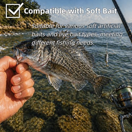 Stainless Steel Fishing Bait Rigging Needles Threader Set, Fish Bait Worm-Minnow-Anchovy Threader Needle Rustproof Threading Tool for Saltwater Freshwater Fishing Tackle Kit - size: 4"Long