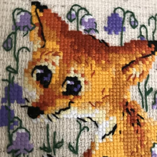 RIOLIS 1776 Little Fox Counted Cross Stitch Kit 5.12 x 5.12 in - style: Little Fox 1776