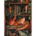 Dragon Stamped Cross Stitch Kits for Adults Beginner, Bookshelf Counted Cross Stitch Kits Printed Stitching Cute Patterns Dimensions Needlepoint Art Crafts Embroidery Kits for Adults - color: Cross Stitch-1215-2