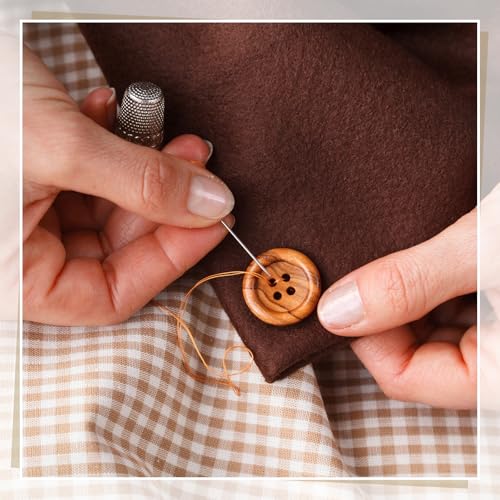 Hestya Pre Threaded Needles Hand Sewing Quick Fix, Rich Color - color: Rich Color