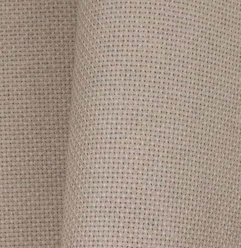 KCS 16CT Counted Cotton Cross Stitch Aida Cloth Fabric (Coffee, 59" x 1 Yard) - color: Coffee, size: 59" x 1 Yard