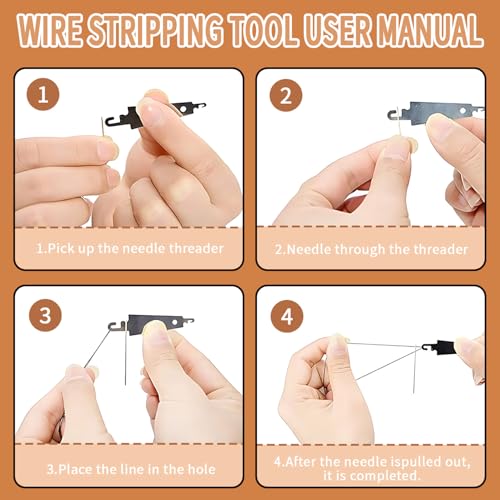 Big Eye Steel Sewing Needles Kit - Hand Sewing Kit with 5 Sizes of Big Eye Steel Needles, Needle Threaders, Sewing Ripper, and Sewing Thread. Travel and Wedding Emergency Sewing Kit with Storage Case - style: 43pcs
