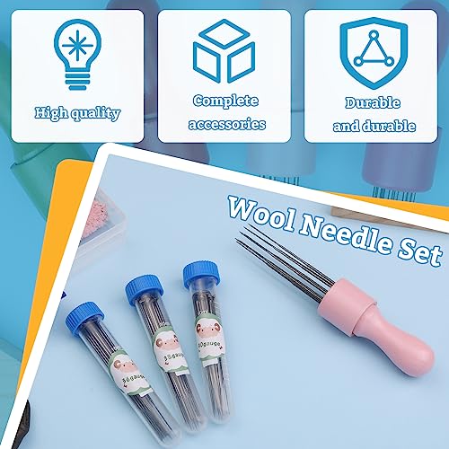 IMZAY Needle Felting Tools, 3 Size 60 Pcs Needle Felting Needles - color: Multicolor03-63Pcs