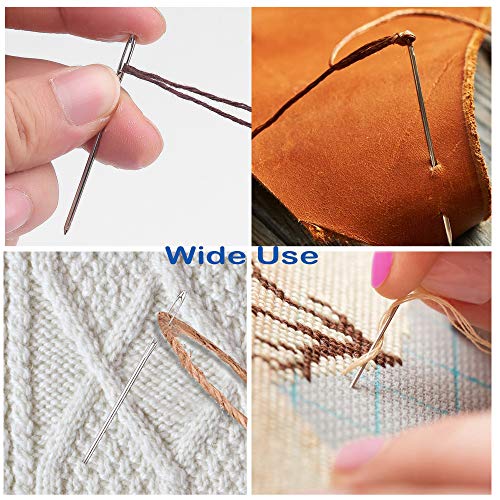 Large-Eye Blunt Needles, Sewing Needles, Embroidery Thread Needle - color: 27 PCS