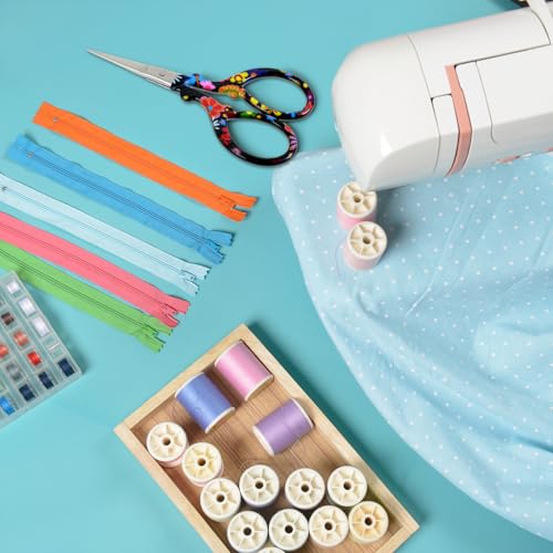 Stork Embroidery Scissors 3.6 Inch Small Sewing Scissors Stainless Steel Sharp Pointed Tip Craft for Embroidery Needlework Thread Cutting DIY Sewing Supplies