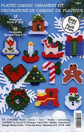 Design Works Crafts Country Christmas Plastic Canvas Ornament Kit