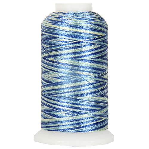 ThreadArt Polyester Machine Embroidery Thread, 1000M 40wt, French Country - color: French Country