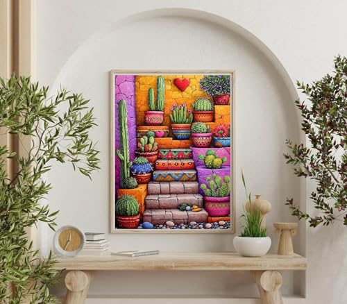 Dugsmgd Plant Diamond Art Kits for Adults, Diamond Painting Kits 12x16 Inch - color: Plant