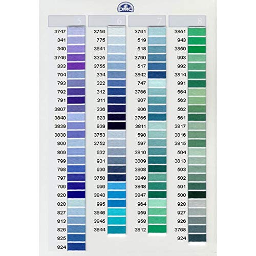 DMC 117-646 Six Stranded Cotton Embroidery Floss, Dark Beaver Gray, 8.7-Yard - color: Dark Beaver Gray, size: 8.7 yards