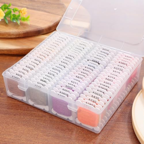 80 Colors Embroidery Thread Set, Friendship Bracelet String Kit with Floss for DIY Sewing, Jewelry Making, and Craft Projects - size: 400.00X0.10X0.10CM
