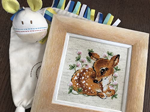 RIOLIS 1777 Little Deer Counted Cross Stitch Kit 5 x 5 in - style: Little Deer 1777