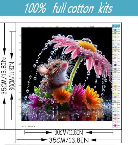 Christmas Stamped Cross Stitch Kits for Beginners Adults, Gnomes Dimensions Needlepoint Art Crafts,Counted Cross Stitch Kits Embroidery Kits for Beginners Adults for Home Decor 15.7X11.8inch - color: Cross Stitch-0116-2