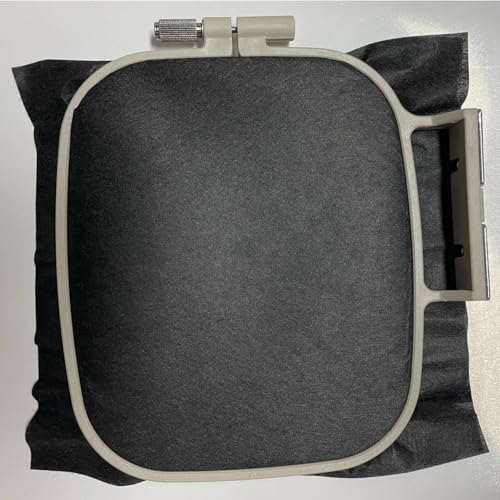 YIFHXY Black 8"x8" 150Sheets Cut Away Fabric Stabilizer for Embroidery, Cut Away Embroidery Stabilizer Backing-Medium Weight 2.5oz Cutaway Embroidery Stabilizers-for Machine Embroidery and Hand Sewing