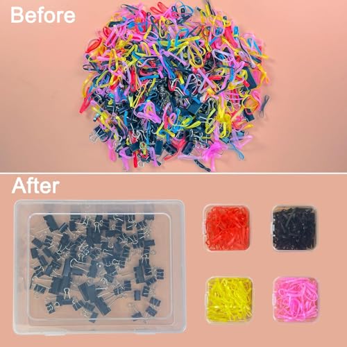Guyuyii 30 Clear Plastic Bead Storage Containers with Hinged Lids & Labels - size: 31 Pcs
