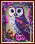 Redxing Stamped Cross Stitch Kits Embroidery kit for Beginners Adults Full Range of Embroidery Patterns Starter Kits DIY Printed Cross Stitch Kits Needlepoint Kits 11CT- (Style 08) - color: Style 08