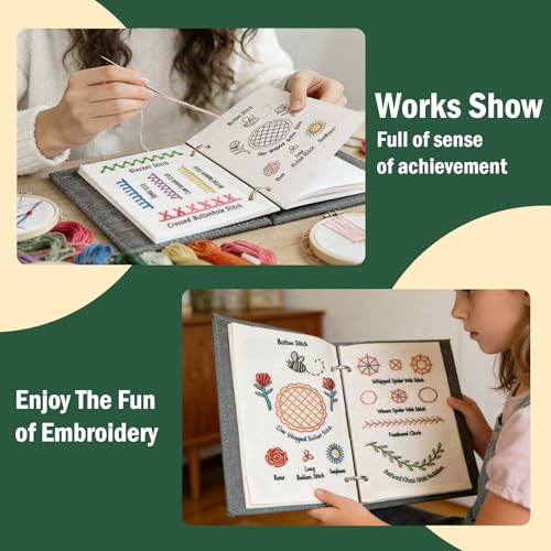 Kenburg Embroidery Stitch Book for Beginners