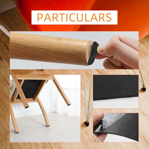 QILIMA Black 2 Rolls Felt Strips with Adhesive Backing, Heavy-Duty Felt Tape DIY for Heavy Furniture Home Improvement,0.2 x 4 Inch x 202 Inch (Pack of 2) - size: 0.2 x 4 Inch x 202 Inch (Pack of 2)