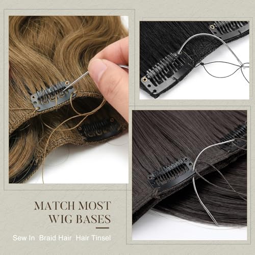 JIAMEISI Hair Extension Sewing Kit - color: Threads