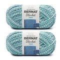 Bernat Blanket Twist Yarn for Crocheting & Knitting, Making Waves, 2-Pack - color: Making Waves, size: 2 Pack, style: BLANKET TWIST