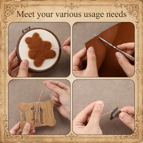 Lothee Embroidery Scissors Kits Victorian Sewing Kit, Gold, No Diamond - color: Gold, style: No Diamond