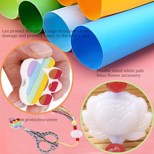 Embroidery Scissors with Cover Stainless Steel，for Sewing Craft