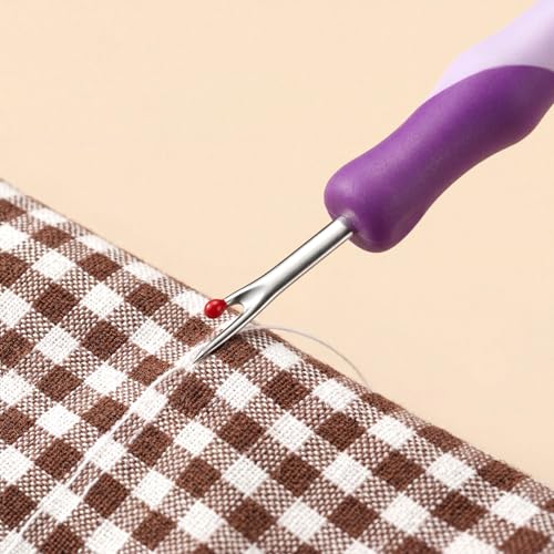 4 PCS Seam Ripper Tool Set, Seam Rippers for Sewing with Protective Caps Stitch Remover Tool Stretchable Quick Thread Cutter Hems for Knitting Embroidery Hand Quilling Cross Stitching Crafts Supplies