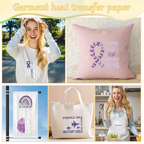 22 Pcs Military Child Iron on Transfers for T-Shirts - color: Military Child