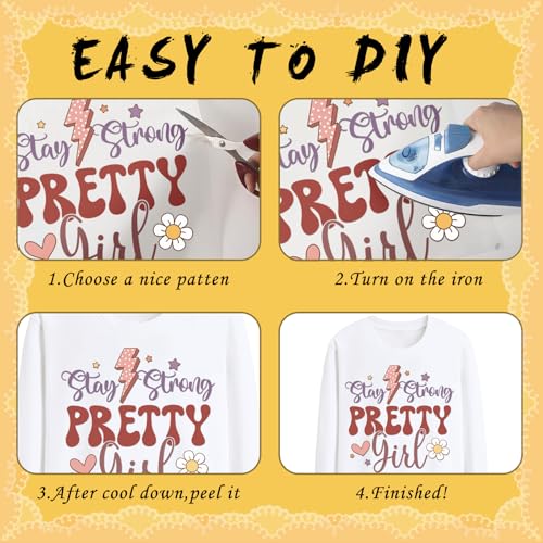 Dazoratix Halloween Iron on Transfers - 24 Sheets Ghost DTF Ready to Press Heat Patches Vinyl Designs Horror Stickers Decals for T Shirts Clothes Hoodies Pillow Bag Hat DIY Crafts Appliques Decoration - style: Halloween Ghost