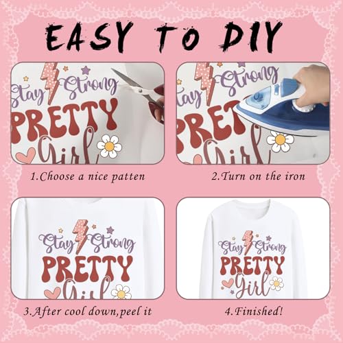 Dazoratix Watercolor Butterfly Iron on Transfers - 20 Sheets Cute DTF Ready to Press Heat Patches Floral Vinyl Designs Stickers Decals for T Shirts Women Clothes Clothing DIY Craft Applique Decoration - style: Watercolor Butterfly
