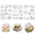 30 X 23 Cm Water Soluble Embroidery Patterns, Embroidery Patterns 24 Sheets