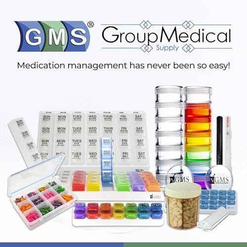 GMS Travel Syringe Case (2-Pack), Fits up to 100 Units/1ml Syringes, Black - color: Black, size: 100 Unit
