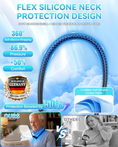 2026 Upgraded 12X Magnifying Glass with Light for Reading